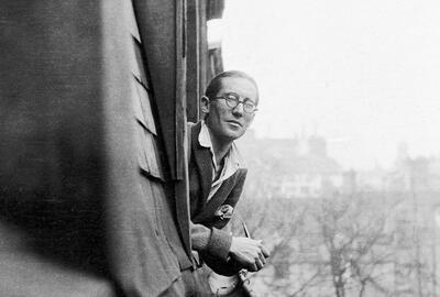 Anoniem, Le Corbusier thuis in Parijs, 1935-1940